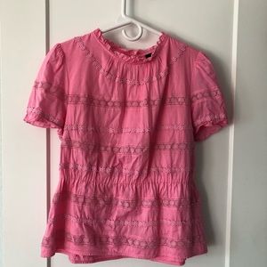 JCrew Large Spring Top EUC